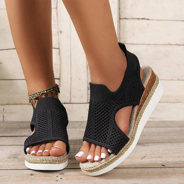 Riley™ - Sandalias de playa ortopédicas cómodas con cuña