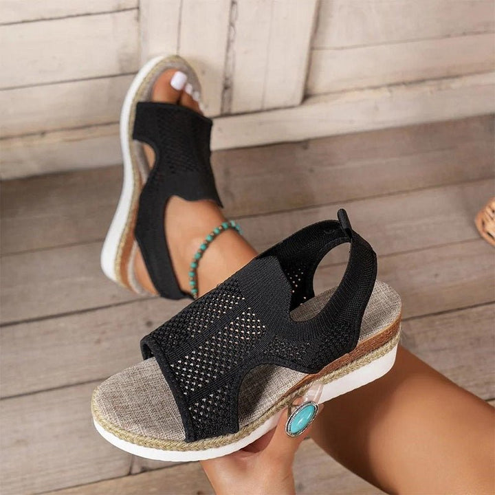 Riley™ - Sandalias de playa ortopédicas cómodas con cuña