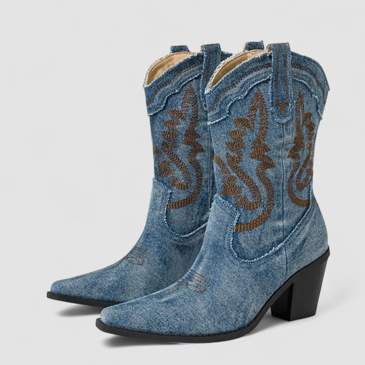 La Bota Della de Denim