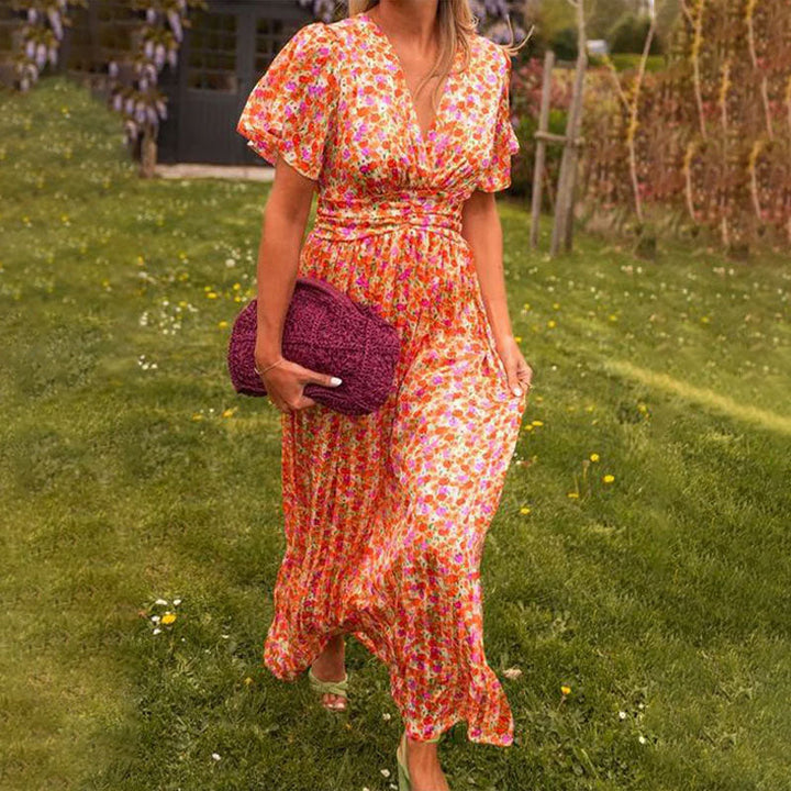 Amelia™ - Vestido Maxi Floral Elegante