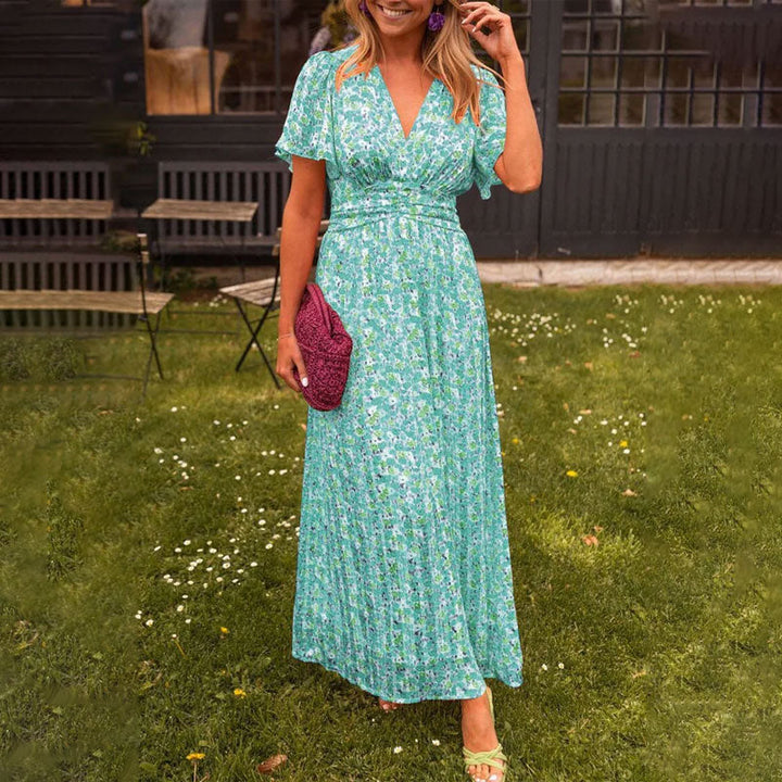 Amelia™ - Vestido Maxi Floral Elegante