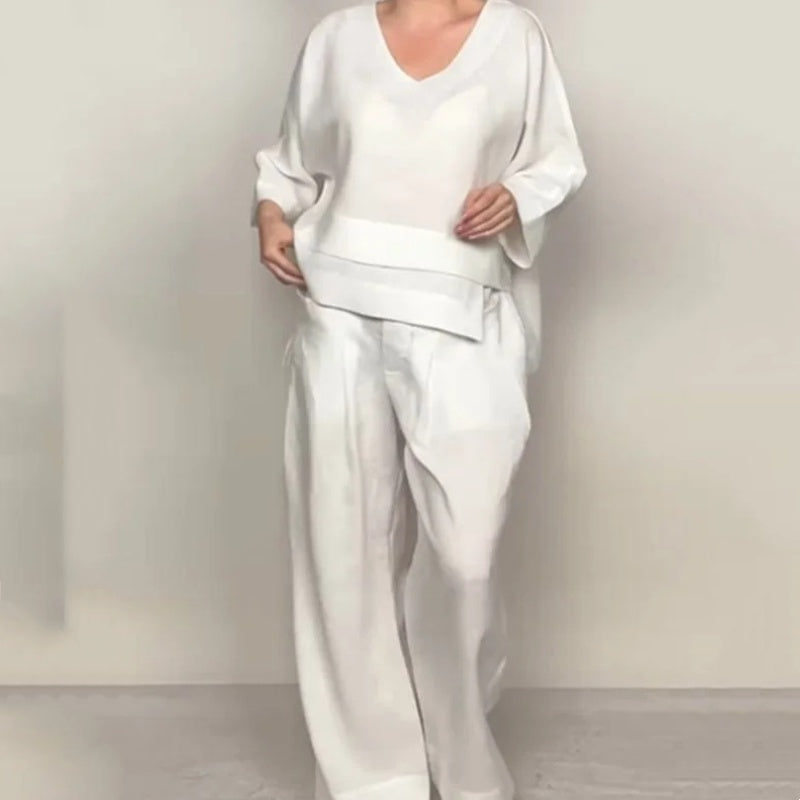 Noa | Conjunto Minimalista Suelto de Dos Piezas