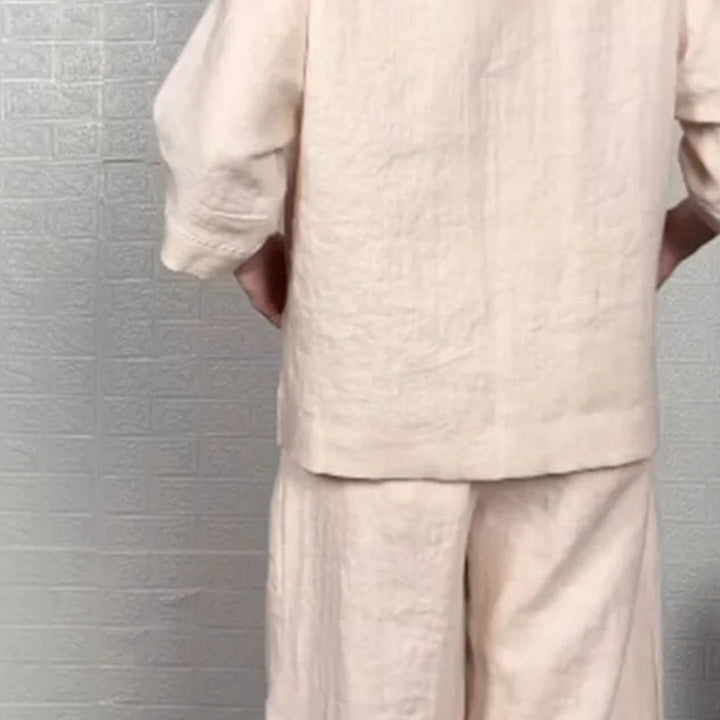 Noa | Conjunto Minimalista Suelto de Dos Piezas